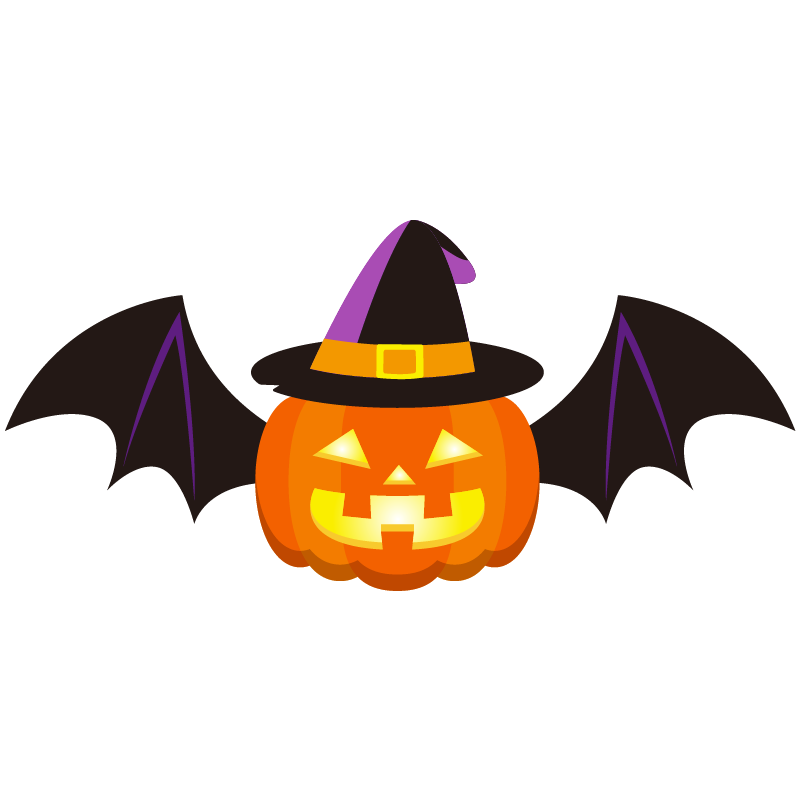 驚くばかりハロウィン こうもり イラスト 日本のイラスト