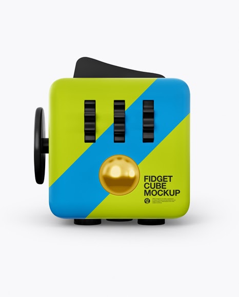 Free Mockups Fidget Cube Mockup - Front View Object Mockups | Book Cover Mockup Psd Download