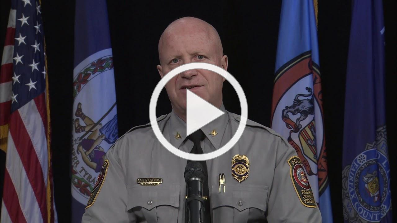 Fairfax County Police Chief Col. Edwin C. Roessler Jr. Address Coronavirus Concerns