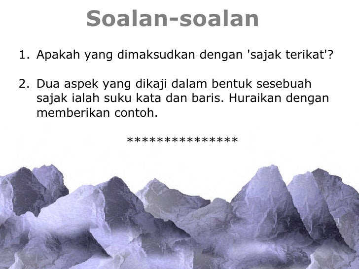 Contoh Soalan Research - DL Raffael