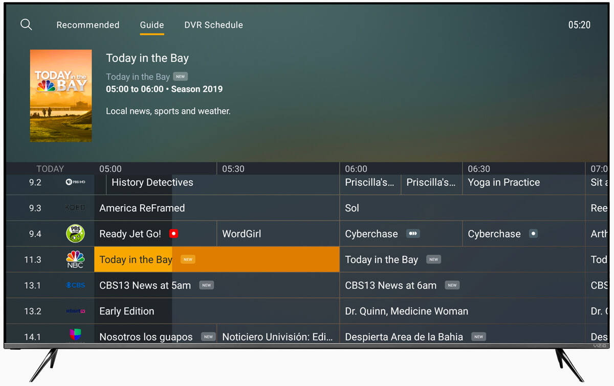 Better Live TV grid view on Android TV
