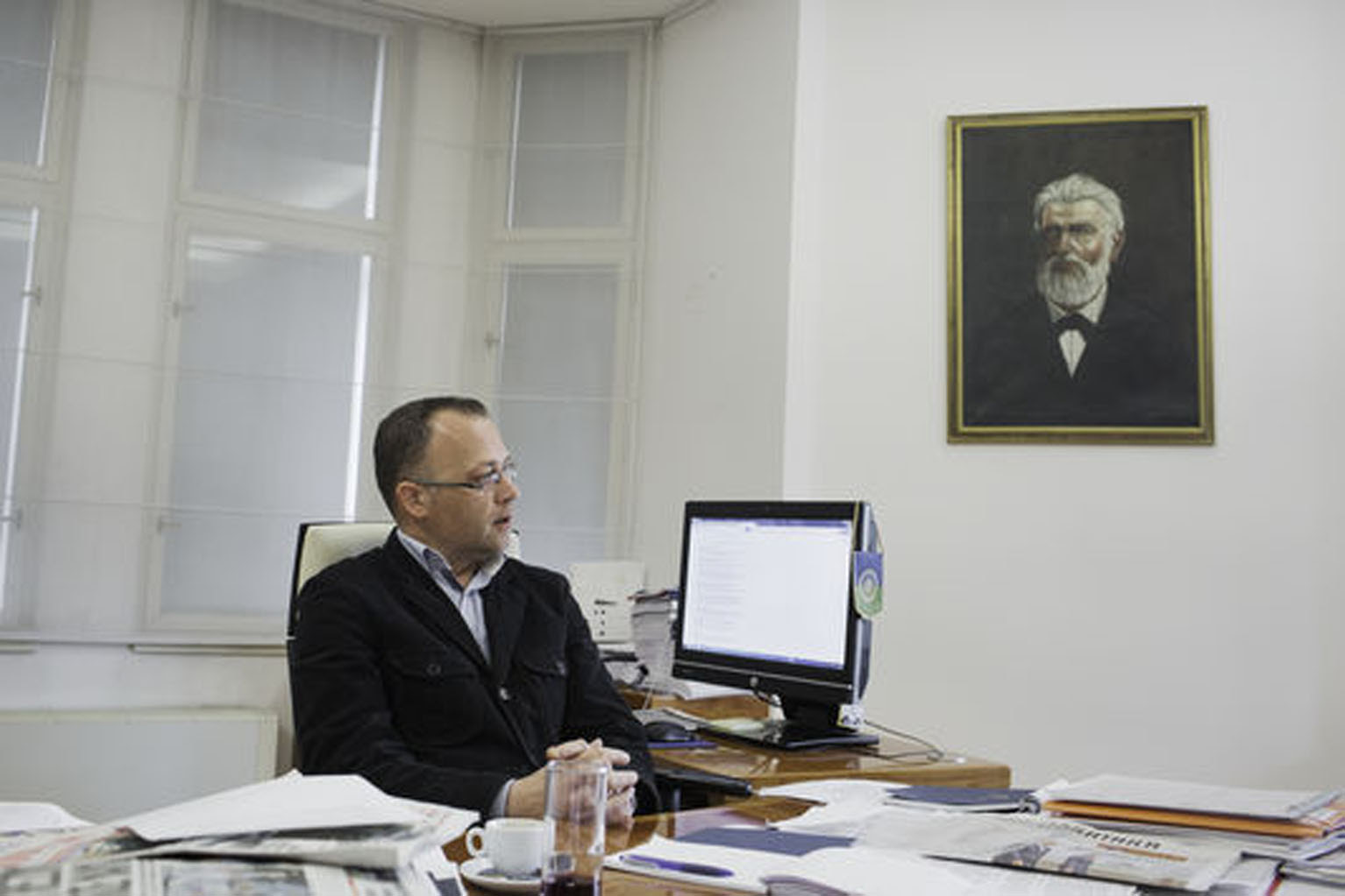 Croatia's Minister of Culture Zlatko Hasanbegovic Photo: lemonde.fr