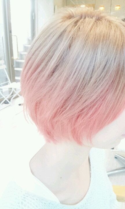 ピンク 髪色 メンズ セルフ の最高のコレクション 人気 髪型