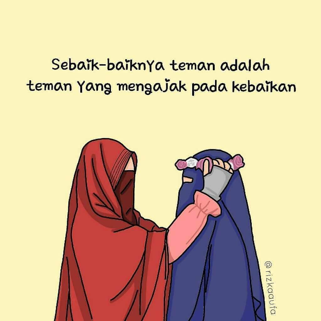 Galeri Gambar Kartun Muslimah Dan Kata Motivasi Cartonmuslim