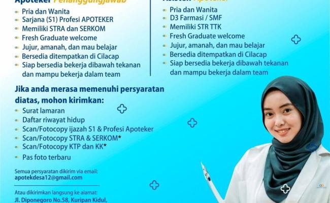 Loker Asisten Apoteker Di Puskesmas Area Garut - Lowongan ...