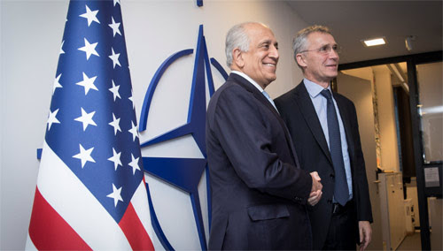 Special Representative for Afghanistan Reconciliation at the US State Department visits NATO