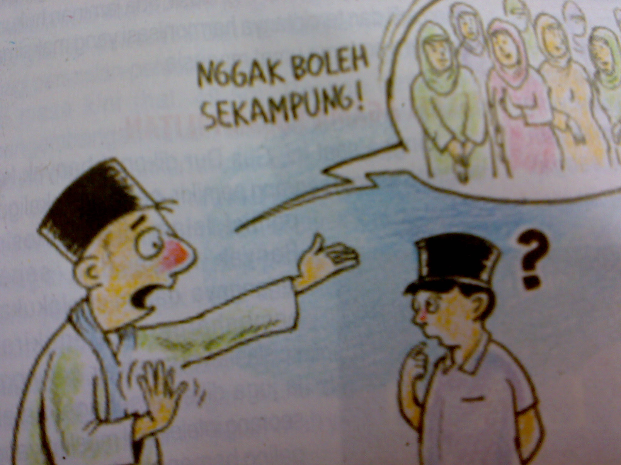 Gambar Kartun Anak Pesantren Top Gambar
