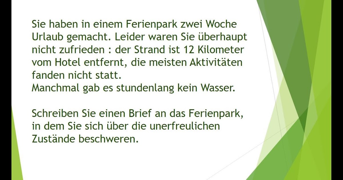 Biteum Information Bruef B2 Muster : Musterbrief Bitte Um ...