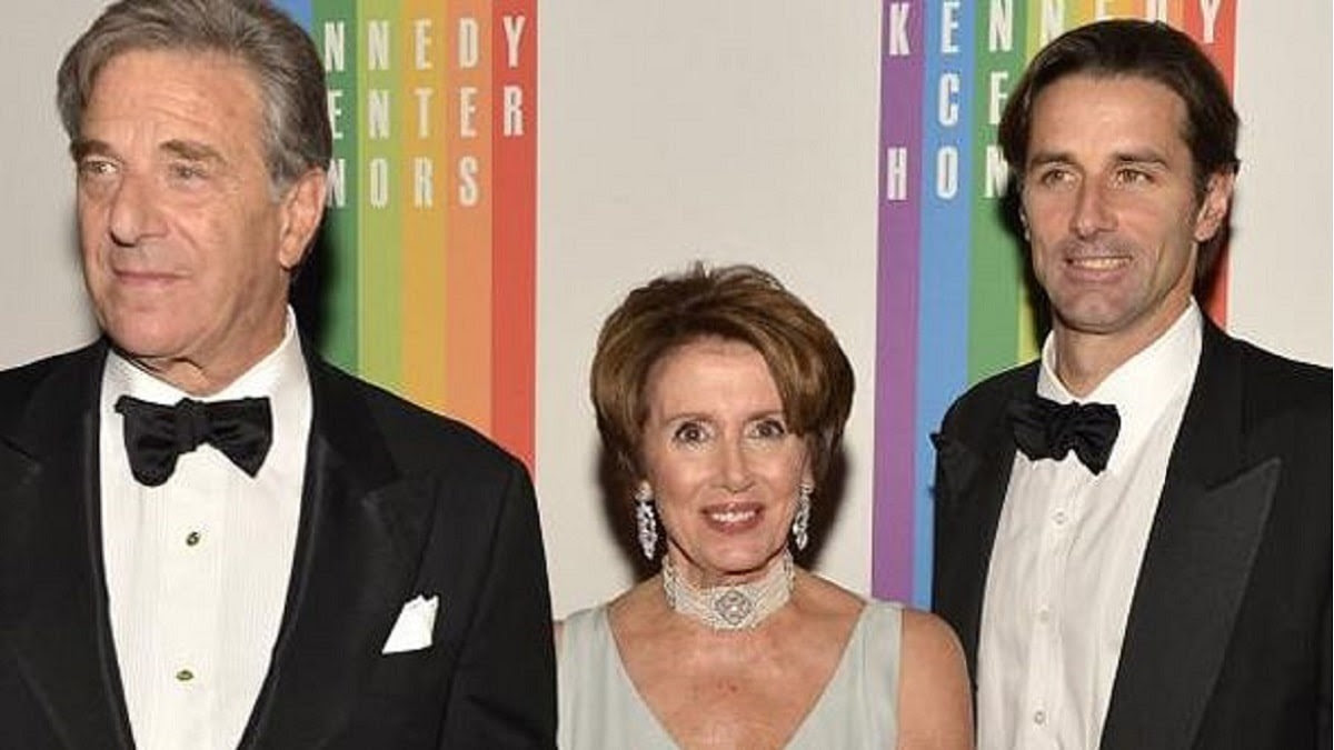 Photo of Paul Pelosi, Nancy and Paul jr.