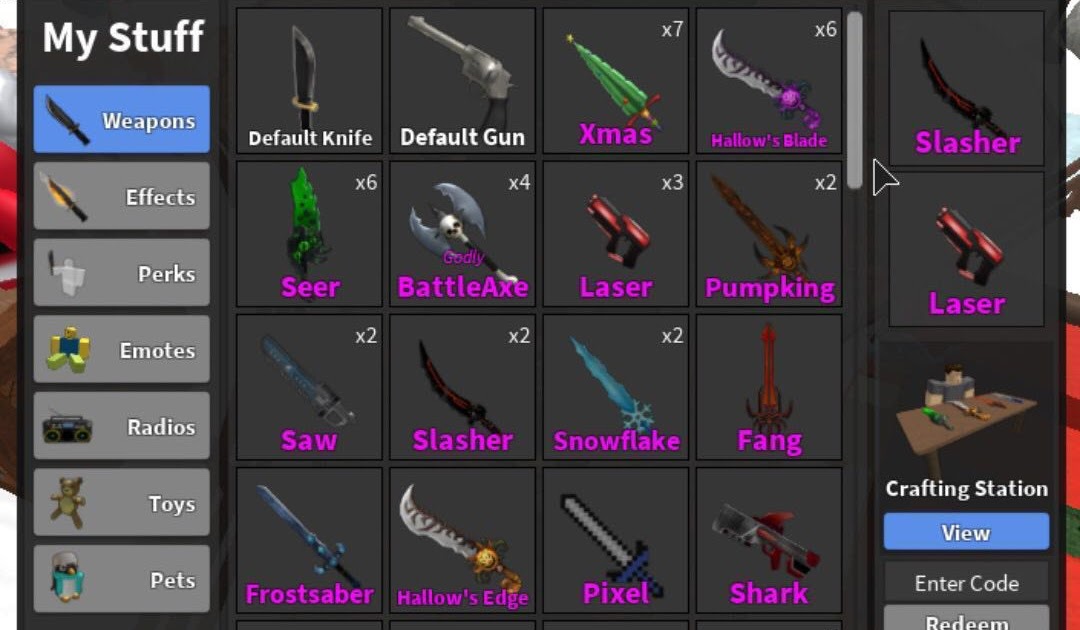 Mm2 Roblox Codes Godly For 2019 List | Roblox Earn Free Robux