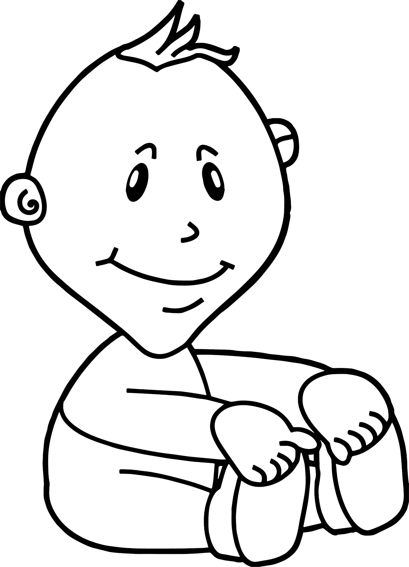 Download 73+ Baby Boy Coloring Pages PNG PDF File