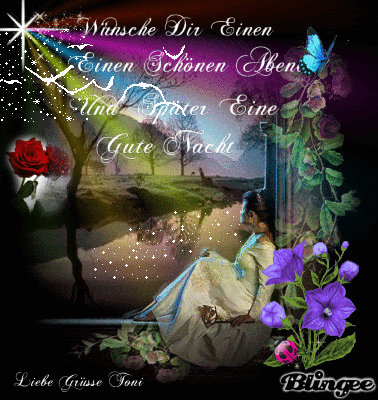 Wir allein entscheiden jeden abend darüber, ob wir einen tag reicher oder ärmer geworden sind. Gute Nacht Bild 121491135 Blingee Com