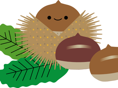 栗 イラスト おしゃれ の最高のコレクション 最高の動物画像