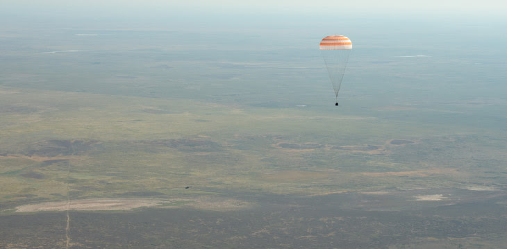 Как космонавты возвращаются на Землю возвращение на Землю,космонавты,космос,познавательно