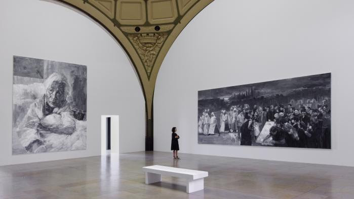 L'hommage monumental de Yan Pei-Ming à Gustave Courbet au musée d'Orsay