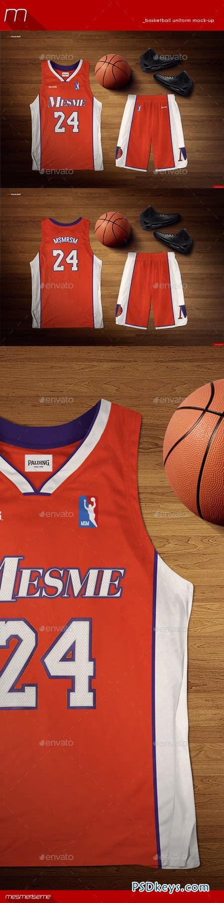 Download Basketball Jersey Psd Mockup Free