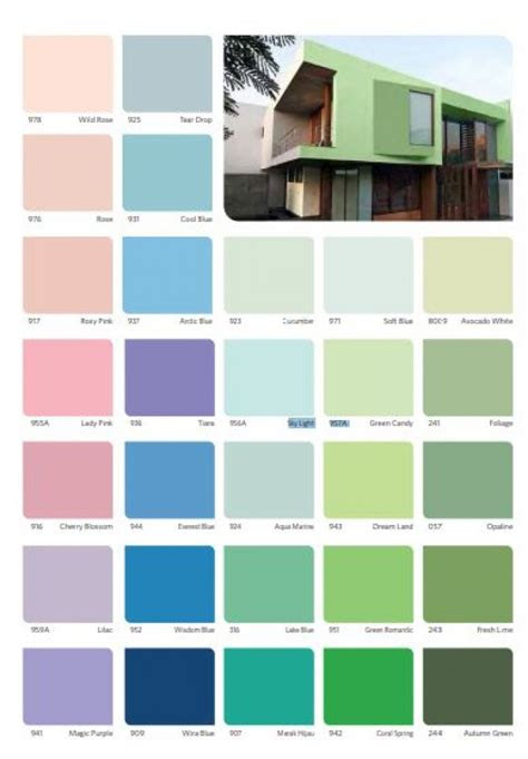  Katalog Warna Cat Kayu  Nippon Paint Renovasi Rumah Tusuk 