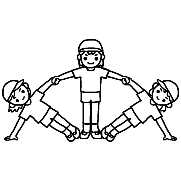 ベストコレクション 運動会 イラスト 組体操 面白い犬のイラスト