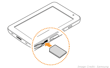 I have mistakenly damaged the sim card holder in my samsung galaxy tab e 9.6 3g. Insert Sim Card In Samsung Galaxy Tab