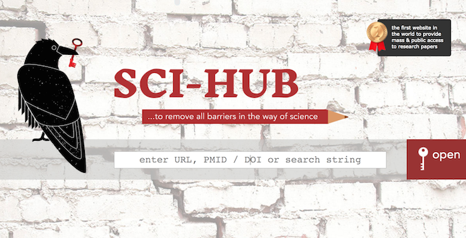 Dark Web Sites - Sci-Hub