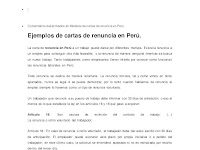 Ejemplo De Carta De Solicitud De Jubilacion