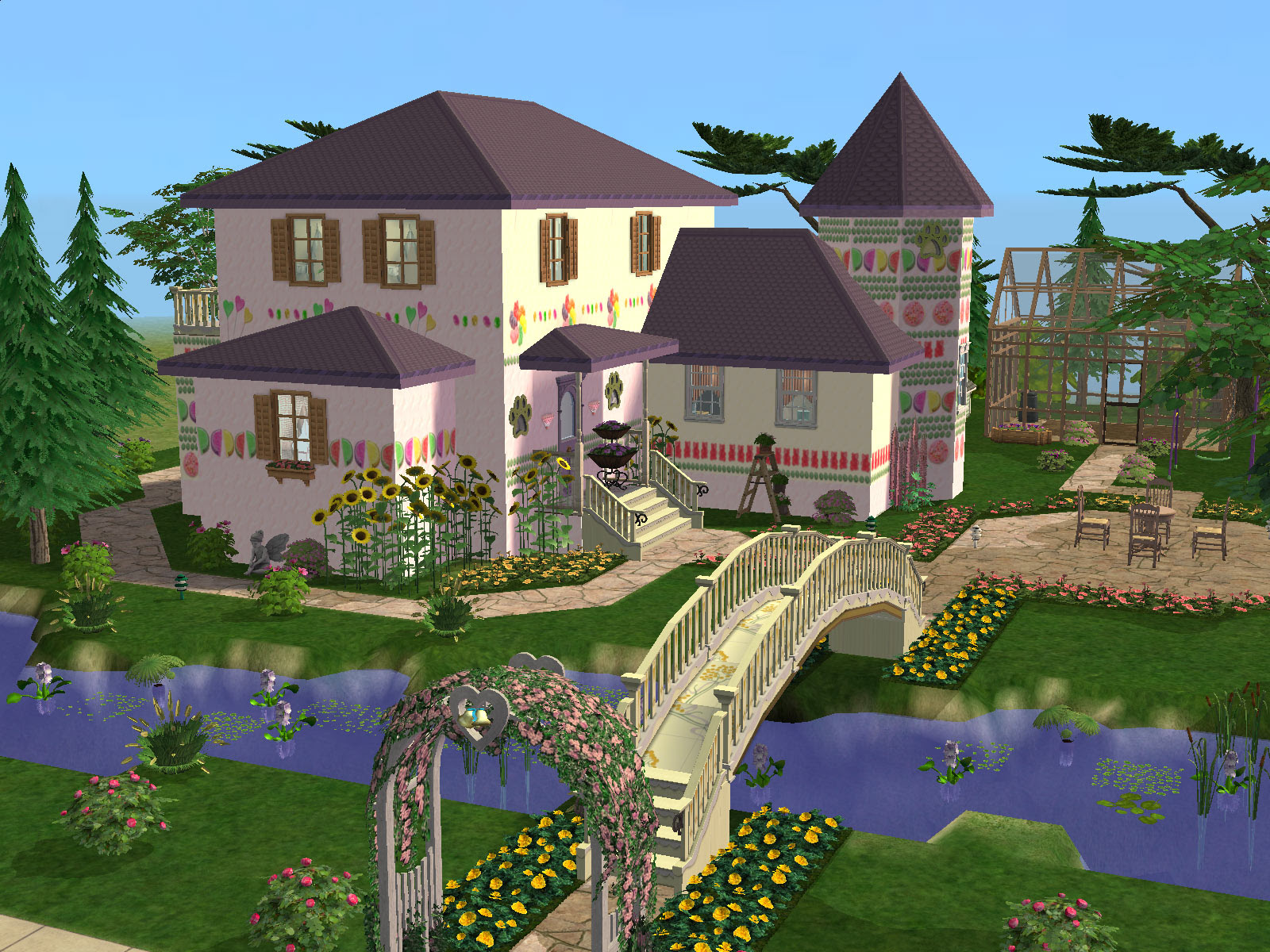 Desain Rumah The Sims 3 ~ liya