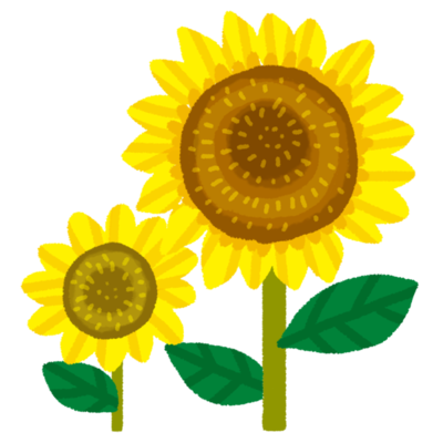 最高の動物画像 最新ひまわり 画像 フリー イラスト