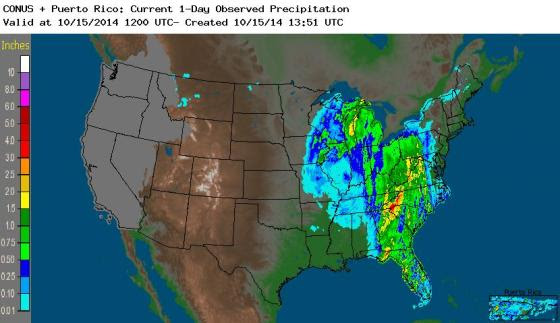 precip oct 14