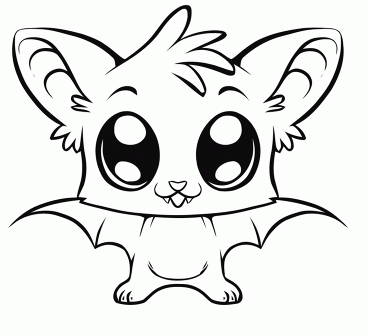 Realistic Baby Animal Coloring Pages Coloring And Drawing