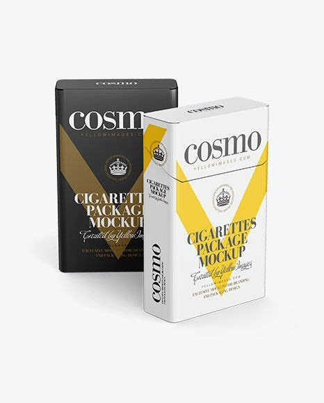 Download Cigarette Box Mockup - Free Download Mockup