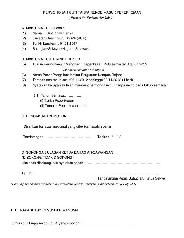Contoh Surat Permohonan Biasiswa Sekolah - Selangor q
