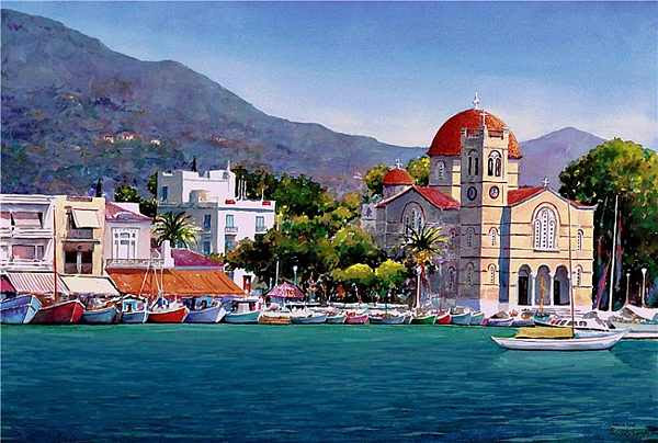 paintings of greece