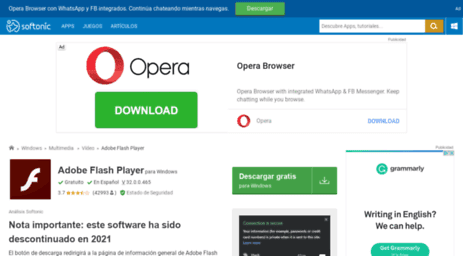 We did not find results for: Visit Adobe Flash Player Softonic Com Adobe Flash Player Descargar