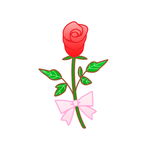 美しい花の画像 最新バラ イラスト 可愛い