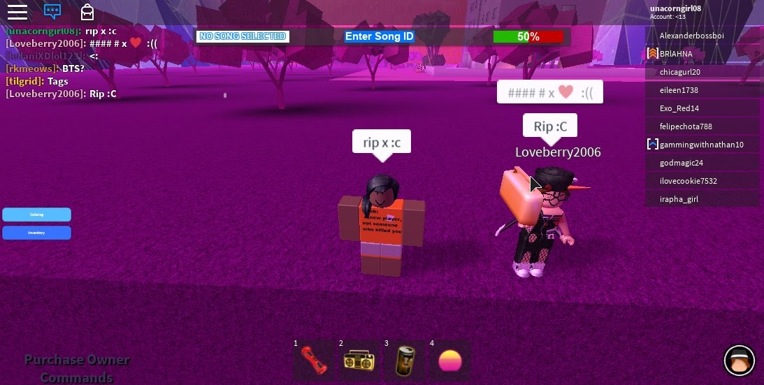 roblox code id exo