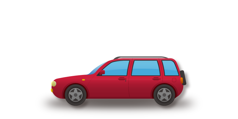 印刷 車 横向き 車 横向き イラストや