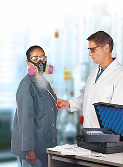 The operator will conduct a qualitative test). Respirator Fit Testing Requirements And Procedures Occupational Health Safety
