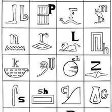 Hieroglyphen Zum Nachmalen / Hieroglyphen Lesen Hilary ...