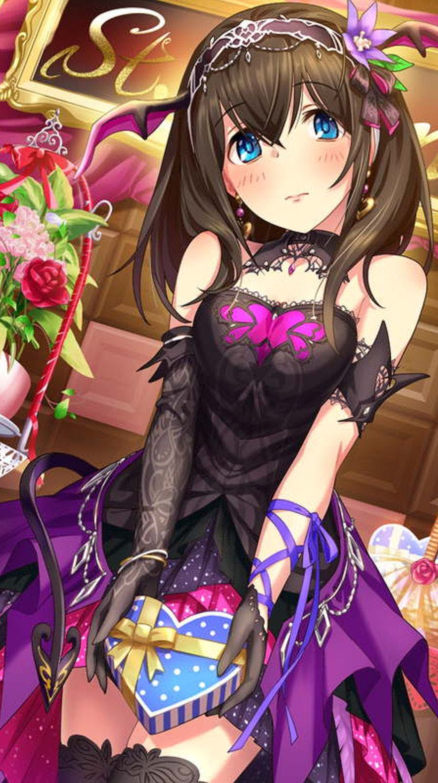 エレガントアイドルマスターシンデレラガールズ 壁紙 美しい花の画像