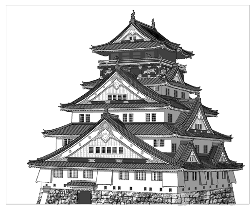 大阪 城 イラスト しばしば求められるウェブサイトの推奨事項hd