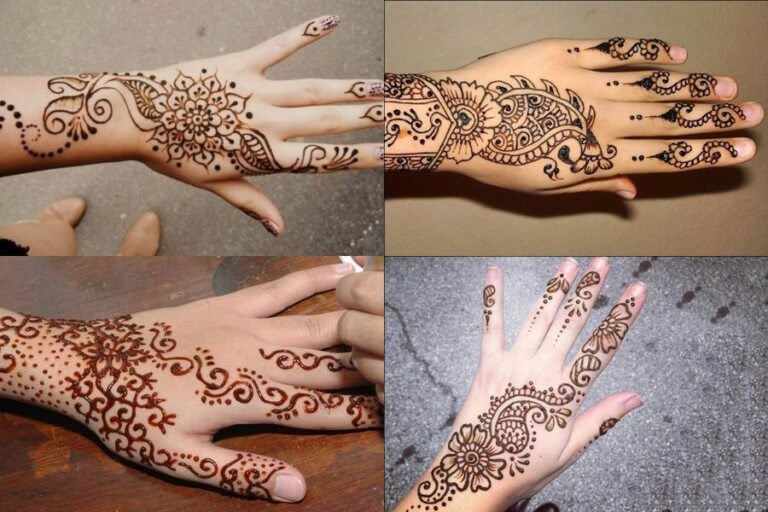 Easy Henna Designs For Left Hand Berbagi Ilmu Belajar Bersama