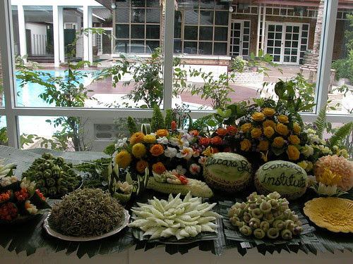 Edible Display 6 by Carving Institute.