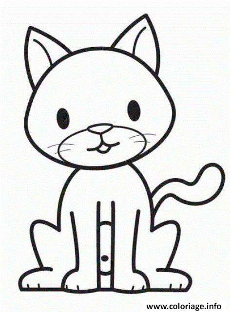 Cool Dessin Chat Facile A Imprimer The Vegen Princess