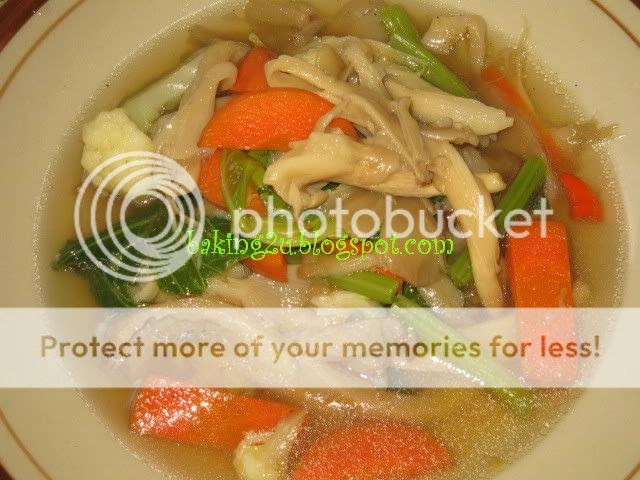 My Culinary Adventures: Sup Sayur Cendawan