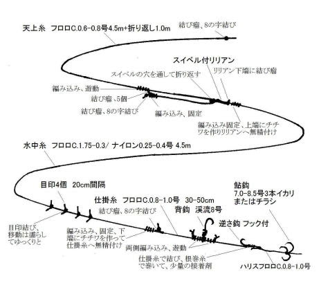 最新のhd鮎 仕掛け すべての魚の画像