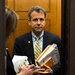 Senator Sherrod Brown, Democrat of Ohio, after the trade agenda vote on Thursday. The Senate majority leader promised Mr. Brown that his amendment to the legislation would go to a vote.