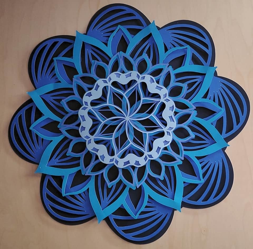 Download Layered Flower Svg Free Design - Free Layered SVG Files