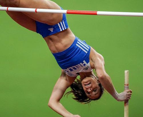 Για την τρίτη θέση που κατέκτησε: Runningnews Gr Katerina Stefanidh An Eixa Meinei Sthn Ellada 8a Eixa Parathsei Ton A8lhtismo Ar8ra