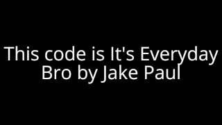 Roblox Boombox Code For The Fall Of Jake Paul Free Roblox Accounts 2019 Obc - if jake paul played roblox