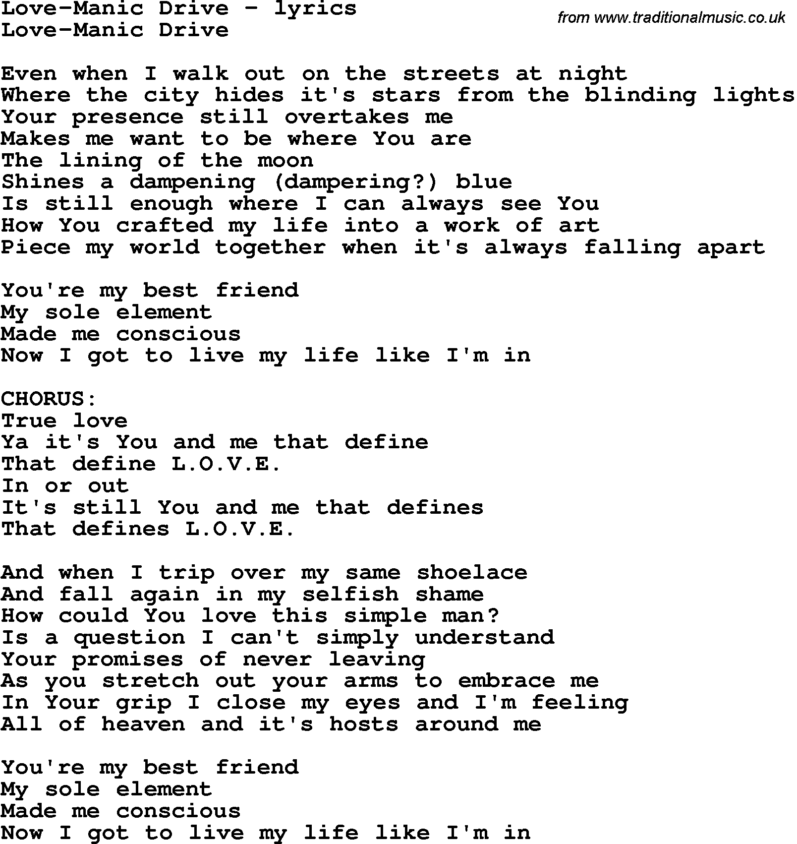 You Were My Best Friend Lyrics Presence - love quotes You Were My Best Friend Lyrics Presence - love quotes